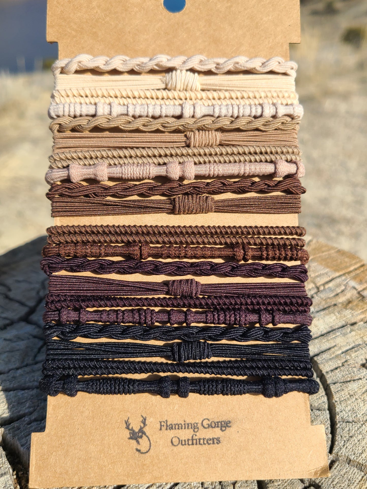 The Traveler Hair Tie Bracelets