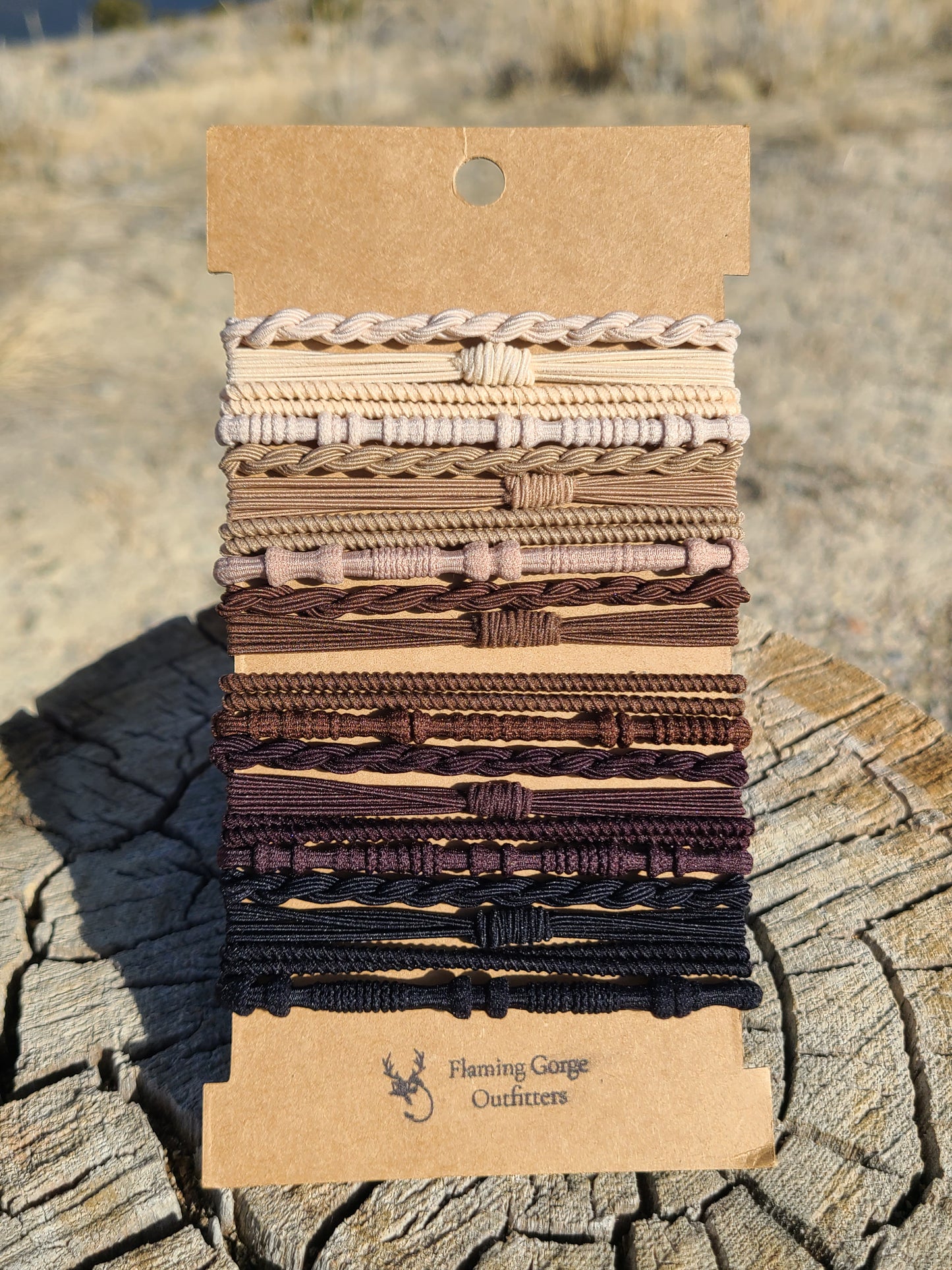 The Traveler Hair Tie Bracelets